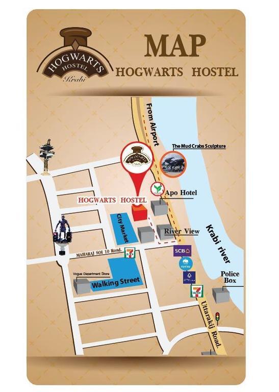 Hogwortz Hostel Krabi Zewnętrze zdjęcie